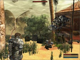 Żeby namówić oddział rabusiów do szturmu na Bakaresh będziesz musiał przekonać do tego dwóch przywódców: Redge a i Aterasa - Bakaresh (1) | Questy | Solucja Gothic 3 - Gothic 3 - poradnik do gry