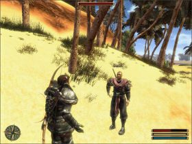 Benito poprosi Cię byś udał się do Silvio i złożył mu raport z ostatniego napadu koczowników na oazę - Bakaresh (2) | Questy | Solucja Gothic 3 - Gothic 3 - poradnik do gry