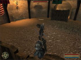 Paladyn to pierwszy i najłatwiejszy rywal w Mora Sul - Mora Sul (4) | Questy | Solucja Gothic 3 - Gothic 3 - poradnik do gry