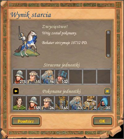 Jak widać nie obędzie się bez dużych strat po obu stronach.. - Misja 3 - Duncan | Kampania 1 HoMM V Kuźnia Przeznaczenia - Heroes of Might & Magic V: Kuźnia Przeznaczenia - poradnik do gry