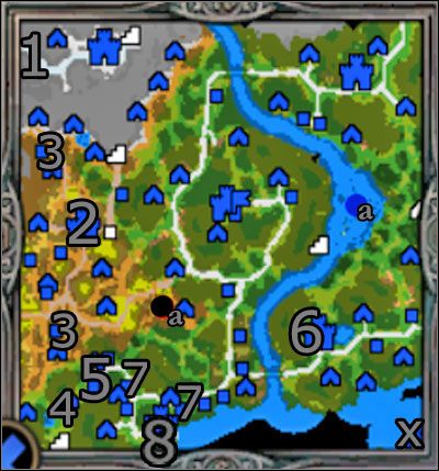 Heros: Freyda osiągnie 29 (maksymalny) poziom doświadczenia - Misja 5 - Wybór - Powierzchnia | Kampania 1 HoMM V Kuźnia Przeznaczenia - Heroes of Might & Magic V: Kuźnia Przeznaczenia - poradnik do gry