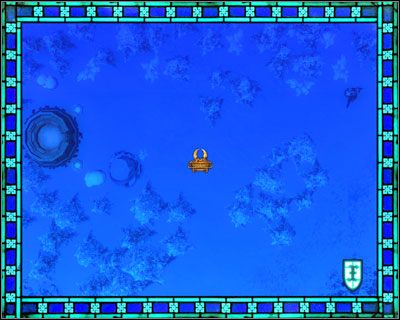 Północno zachodnia strona mapy. Charakterystyczna Arena Walk i Flaga. - Misja 5 - Laszlo | Kampania 2 HoMM V Kuźnia Przeznaczenia - Heroes of Might & Magic V: Kuźnia Przeznaczenia - poradnik do gry