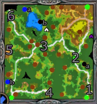 Heros: Ylaya osiągnie w tej misji 16 poziom - Misja 2 - Moczary | Kampania 3 HoMM V Kuźnia Przeznaczenia - Heroes of Might & Magic V: Kuźnia Przeznaczenia - poradnik do gry