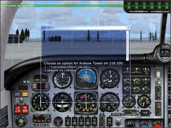 Prośba o zgodę na lot - Microsoft Flight Simulator X: Pozwolenie na lot | Mooney Bravo - Microsoft Flight Simulator X - poradnik do gry