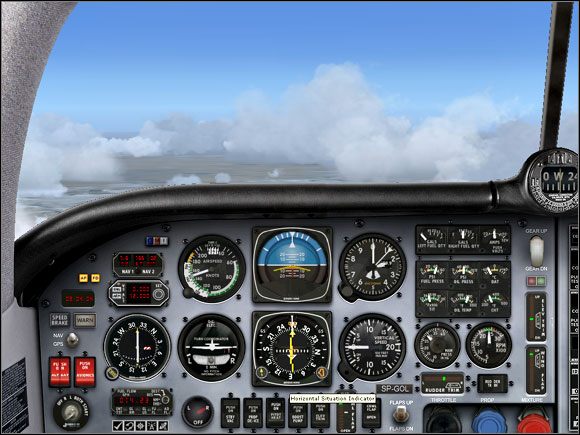 Oddalamy się od radiolatarni OTA. - Microsoft Flight Simulator X: Przelot | Mooney Bravo - Microsoft Flight Simulator X - poradnik do gry