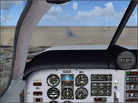 Nieco na lewo od pasa - Microsoft Flight Simulator X: Lądowanie | Mooney Bravo - Microsoft Flight Simulator X - poradnik do gry