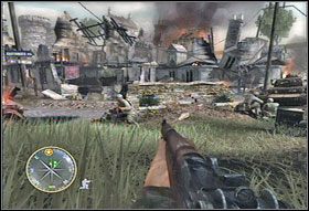 Ruszcie za swoimi towarzyszami w kierunku wschodnim (#1) - [Rozdział I] Saint Lo cz.2 | Call of Duty 3 - Call of Duty 3 - poradnik do gry