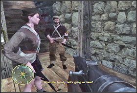 Na dole rozprawcie się z zaskoczonymi nazistami - [Rozdział III] Night Drop cz.2 | Call of Duty 3 - Call of Duty 3 - poradnik do gry