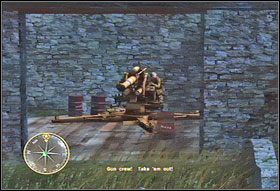 Misję rozpoczynacie obsługując działko (#1) - [Rozdział V] Operation Totalize cz.1 | Call of Duty 3 - Call of Duty 3 - poradnik do gry