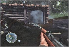 Czas na szybkie przebiegnięcie w stronę bunkra - [Rozdział VIII] The Forest | Call of Duty 3 - Call of Duty 3 - poradnik do gry
