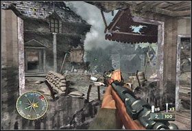 5 - [Rodział X] Crossroads cz.2 | Call of Duty 3 - Call of Duty 3 - poradnik do gry