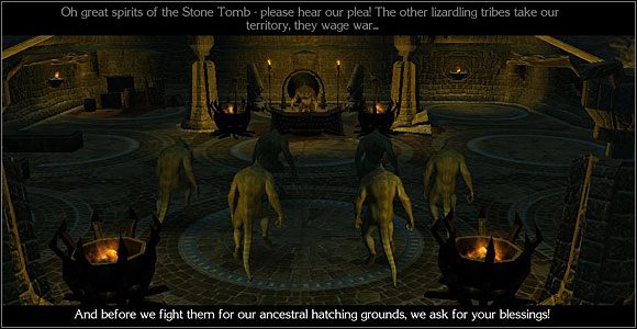 Zanim wyruszysz w drogę, porozmawiaj ze wszystkimi w wiosce, prosząc o ich pomoc - Zachodni Port | Prolog Neverwinter Nights 2 - Neverwinter Nights 2 - poradnik do gry