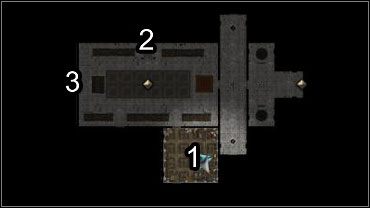 Po krótkiej scence jeden ze strażników powie ci, że sytuacja na dole zaczyna się komplikować - Śladami Aldanona (1) | Akt II | Neverwinter Nights 2 - Neverwinter Nights 2 - poradnik do gry