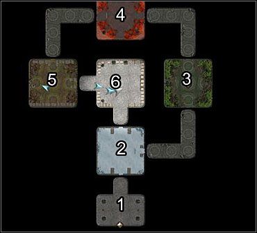 Gdy wejdziesz do środka, aktywuj Posąg Zakapturzonego Barda (1) i przeczytaj zapisane na nim inskrypcje - Posągi Oczyszczenia (1) | Akt II | Neverwinter Nights 2 - Neverwinter Nights 2 - poradnik do gry