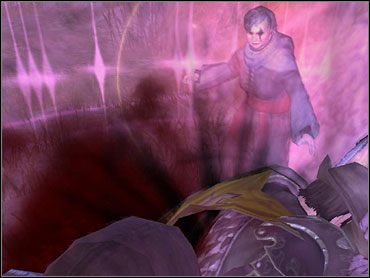 Krótka piłka - musisz pokonać Łupieżcę, jako Ammon lub Zhjeave używając na nim zwoju z prawdziwymi imionami - Łupieżcy Cienia | Akt III | Neverwinter Nights 2 - Neverwinter Nights 2 - poradnik do gry