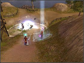 Gdy wrócisz w obręb Twierdzy, zostanie ci doniesiona wiadomość o problemach Calluma, który został zaatakowany w drodze do twojego przybytku - Wojna | Akt III | Neverwinter Nights 2 - Neverwinter Nights 2 - poradnik do gry