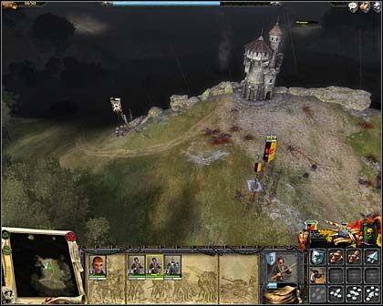 Niedobitki wroga uciekają w popłochu. - Akt I Misja 1 - Bitwa o wzgórze | Imperium | Warhammer Mark of Chaos - Warhammer: Mark of Chaos - poradnik do gry