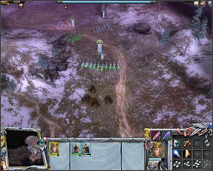 Trzeci totemów wraz z konnicą. - Akt II Misja 2 - Zbieranie wojsk | Imperium | Warhammer Mark of Chaos - Warhammer: Mark of Chaos - poradnik do gry