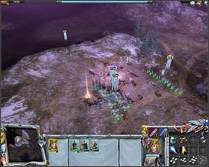 Wzgórze, którego będziemy bronić. - Akt II Misja 2 - Zbieranie wojsk | Imperium | Warhammer Mark of Chaos - Warhammer: Mark of Chaos - poradnik do gry