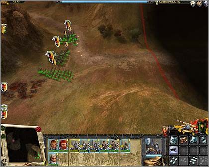 Obozowisko Skawenów. Tu było... - Akt III Misja 1 - Na ratunek braciszkowi | Imperium | Warhammer Mark of Chaos - Warhammer: Mark of Chaos - poradnik do gry