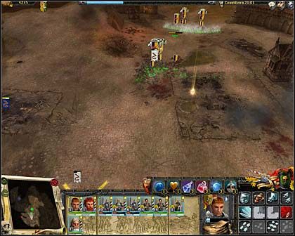 Ruiny miasta. - Akt III Misja 1 - Na ratunek braciszkowi | Imperium | Warhammer Mark of Chaos - Warhammer: Mark of Chaos - poradnik do gry