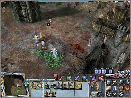 Mocno przerzedzone, ale zwycięskie oddziały Elfów. - Akt IV Misja 1 - Szturm na twierdzę | Imperium | Warhammer Mark of Chaos - Warhammer: Mark of Chaos - poradnik do gry