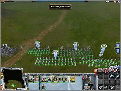 Rozstawienie wojsk. - Akt IV Misja opcjonalna - Obóz Orków | Imperium | Warhammer Mark of Chaos - Warhammer: Mark of Chaos - poradnik do gry