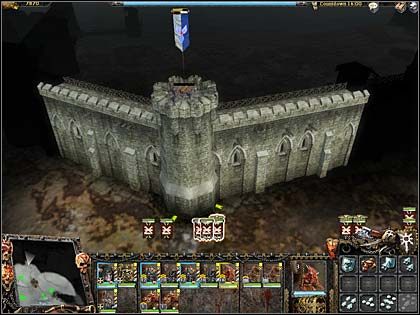 Pierwsza z dwóch Imperialnych armat do zniszczenia. - Akt III Misja 3 - Nadmorska twierdza | Chaos | Warhammer Mark of Chaos - Warhammer: Mark of Chaos - poradnik do gry