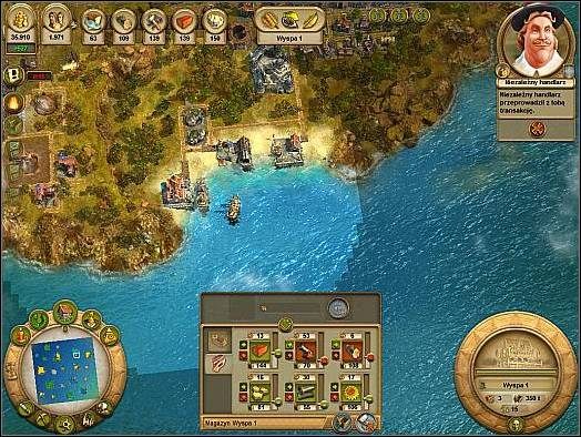 1 - Zasięg budowy | Ogólne zasady gry | Anno 1701 - Anno 1701 - poradnik do gry