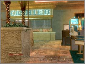 Przyczajonych przeciwników najprościej będzie zaskoczyć od prawej strony - [Misja 2.2] Calypso Casino - Security cz.2 | Tom Clancys Rainbow Six Vegas - Tom Clancys Rainbow Six Vegas - poradnik do gry