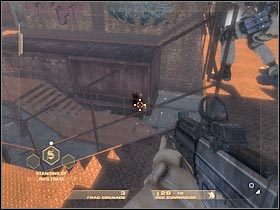 Pozwól teraz swoim kolegom zjechać po linach na dół (#1), dzięki czemu zajmą się oni zabezpieczeniem nowego pomieszczenia - [Misja 1.2] Mexican Border - Trainyard cz.3 | Tom Clancys Rainbow Six Vegas - Tom Clancys Rainbow Six Vegas - poradnik do gry