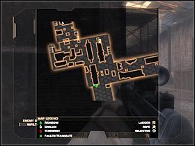 Zanim zdecydujesz się skierować do kolejnego pomieszczenia, MUSISZ zabezpieczać tę okolicę (#1) - [Misja 1.2] Mexican Border - Trainyard cz.4 | Tom Clancys Rainbow Six Vegas - Tom Clancys Rainbow Six Vegas - poradnik do gry