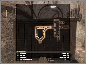 Spróbuj zbliżyć się do korytarza prowadzącego do większego pomieszczenia - [Misja 1.3] Mexican Border - Mines cz.2 | Tom Clancys Rainbow Six Vegas - Tom Clancys Rainbow Six Vegas - poradnik do gry