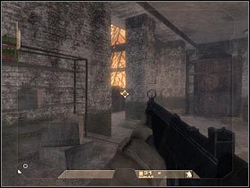 Ustaw się przy lewym murze, wychyl się i zacznij likwidować widocznych przeciwników - [Misja 1.4] Mexican Border - Escape cz.1 | Tom Clancys Rainbow Six Vegas - Tom Clancys Rainbow Six Vegas - poradnik do gry