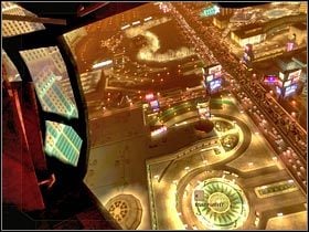 Po dotarciu do ustalonego przez grę punktu będziesz musiał zjechać po linie na dół (#1) - [Misja 2.1] Calypso Casino - The Strip cz.1 | Tom Clancys Rainbow Six Vegas - Tom Clancys Rainbow Six Vegas - poradnik do gry