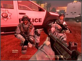 Ruszaj za kolegami z drużyny - [Misja 2.1] Calypso Casino - The Strip cz.1 | Tom Clancys Rainbow Six Vegas - Tom Clancys Rainbow Six Vegas - poradnik do gry