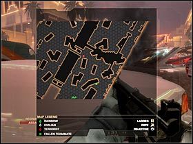 Zacznij przesuwać się w stronę wspomnianego wąskiego przesmyku - [Misja 2.1] Calypso Casino - The Strip cz.1 | Tom Clancys Rainbow Six Vegas - Tom Clancys Rainbow Six Vegas - poradnik do gry