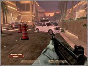 Przed Tobą seria dość wymagających akcji - [Misja 2.1] Calypso Casino - The Strip cz.2 | Tom Clancys Rainbow Six Vegas - Tom Clancys Rainbow Six Vegas - poradnik do gry