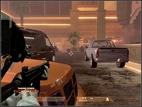 Spróbuj podejść nieco bliżej - [Misja 2.1] Calypso Casino - The Strip cz.2 | Tom Clancys Rainbow Six Vegas - Tom Clancys Rainbow Six Vegas - poradnik do gry