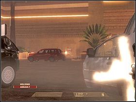 Większość wrogów będzie nadbiegała z lewej strony (#1) - [Misja 2.1] Calypso Casino - The Strip cz.2 | Tom Clancys Rainbow Six Vegas - Tom Clancys Rainbow Six Vegas - poradnik do gry