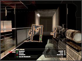 Wejdź do pomieszczenia i skieruj się w lewo - [Misja 2.2] Calypso Casino - Security cz.3 | Tom Clancys Rainbow Six Vegas - Tom Clancys Rainbow Six Vegas - poradnik do gry