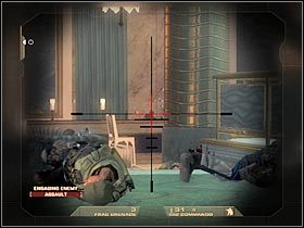 Po oczyszczeniu pomieszczenia podejdź do zakładnika (#1) - [Misja 2.5] Calypso Casino - Extraction cz.1 | Tom Clancys Rainbow Six Vegas - Tom Clancys Rainbow Six Vegas - poradnik do gry