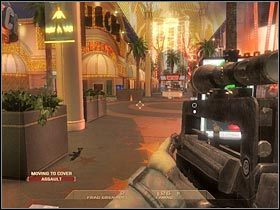 Sukcesywnie przesuwaj się do przodu (#1) - [Misja 3.2] Downtown Vegas - Fremont cz.2 | Tom Clancys Rainbow Six Vegas - Tom Clancys Rainbow Six Vegas - poradnik do gry