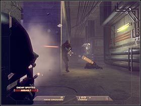 Dopiero teraz radziłbym zająć się wspomnianym przeciwnikiem - [Misja 3.3] Downtown Vegas - Mafia House cz.1 | Tom Clancys Rainbow Six Vegas - Tom Clancys Rainbow Six Vegas - poradnik do gry