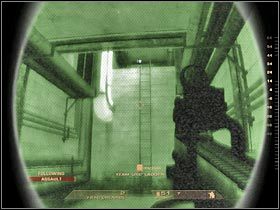 Za kilka chwil czeka Cię dłuższa wymiana ognia, tak więc przygotuj sobie broń - [Misja 3.3] Downtown Vegas - Mafia House cz.3 | Tom Clancys Rainbow Six Vegas - Tom Clancys Rainbow Six Vegas - poradnik do gry