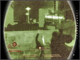 Po kilku chwilach zostaniesz zaatakowany przez pierwszych przeciwników - [Misja 5.3] Dantes Casino - Kan cz.2 | Tom Clancys Rainbow Six Vegas - Tom Clancys Rainbow Six Vegas - poradnik do gry