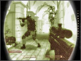 Po zabiciu 4-5 przeciwników KONIECZNIE powinieneś wycofać się do wąskiego korytarza (#1), gdyż w przeciwnym przypadku Twoja drużyna byłaby atakowana z trzech różnych stron - [Misja 5.3] Dantes Casino - Kan cz.3 | Tom Clancys Rainbow Six Vegas - Tom Clancys Rainbow Six Vegas - poradnik do gry