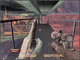 Docelowo będziesz musiał dotrzeć do dobrze poznanych lin (#1) - [Misja 6.1] Nevada Dam - Tourist Center | Tom Clancys Rainbow Six Vegas - Tom Clancys Rainbow Six Vegas - poradnik do gry