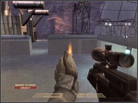 Zbliż się do balustrady - [Misja 6.3] Nevada Dam - Spillway cz.1 | Tom Clancys Rainbow Six Vegas - Tom Clancys Rainbow Six Vegas - poradnik do gry