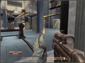 Teraz będziesz musiał dotrzeć do schodów prowadzących na wyższe piętro (#1) - [Misja 6.3] Nevada Dam - Spillway cz.3 | Tom Clancys Rainbow Six Vegas - Tom Clancys Rainbow Six Vegas - poradnik do gry